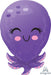 Octopus 18-Inch Foil Balloon
