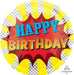Super Hero Birthday 18 Inch Round Foil Balloon