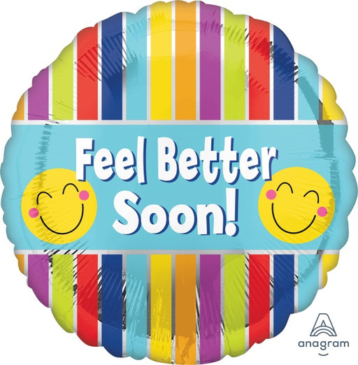 Feel Better Soon 18" Round Foil Balloon