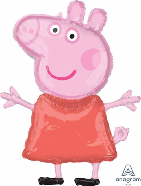 Peppa Pig 32-Inch Shaped Foil Balloon