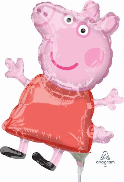 Peppa Pig Mini Shape Air-Filled Foil Balloon