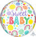 Sweet Baby Icons 16-Inch Orbz Foil Balloon