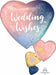 Wedding Wishes Lace 30 Inch Foil Balloon