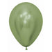 Sempertex Reflex Lime Green 11" Latex Balloons, 50 Count