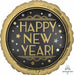 Vintage New Year 18" Round Foil Balloon