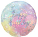 Luminous Birthday 18-Inch Round Foil Balloon