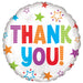 Thank You 18 Inch Round Foil Balloon