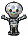 34 Inch Iridescent Skeleton Foil Balloon