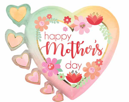 Happy Mother's Day Filtered Ombre 24-Inch Foil Balloon