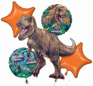 Jurassic World Foil Balloon Bouquet