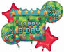 Pixel Party Foil Balloon Bouquet