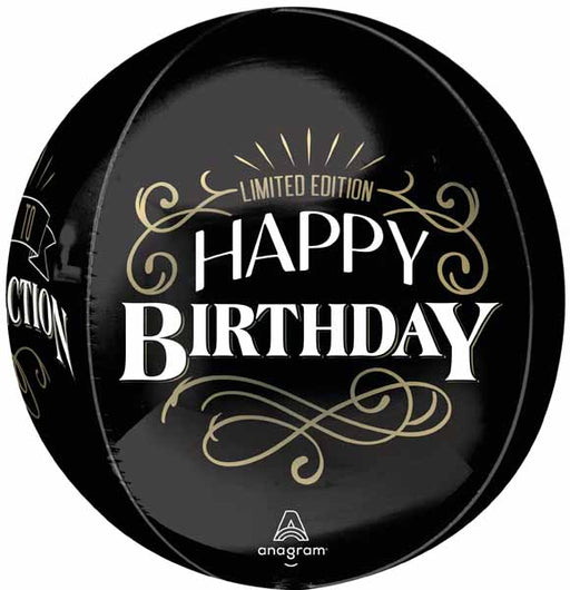 Happy Birthday Better With Age 16-Inch Orbz Foil Balloon