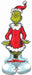 Christmas Grinch AirLoonz Foil Balloon, 59 Inch
