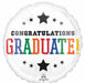 Congrats Grad Bright Jumbo Round Foil Balloon