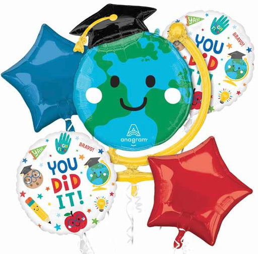 Graduation Fun Foil Balloon Bouquet