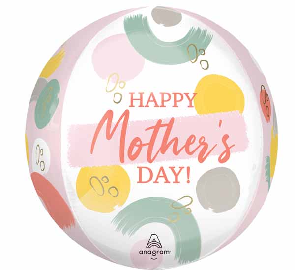 Happy Mother's Day Sketched Impressions 16-Inch Orbz Foil Balloon