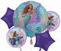 Disney The Little Mermaid Live Action Foil Balloon Bouquet