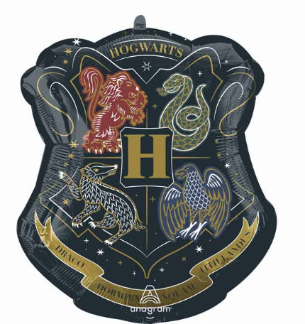 Harry Potter Hogwarts 22-Inch Shaped Foil Balloon