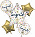 Confetti Congrats Foil Balloon Bouquet