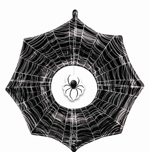Creepy Spider Web 33-Inch Doo-Dads Foil Balloon
