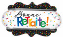 Bonne Retraite! 27" Shaped Foil Retirement Balloon