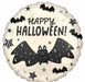 Bat Attack Halloween 18-Inch Round Foil Balloon