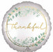 Simply Thankful 18" Round Foil Balloon