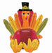 21-Inch Pilgrim Turkey Sitter Foil Balloon