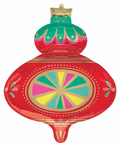 Oh What Fun Ornament 29 Inch Foil Balloon