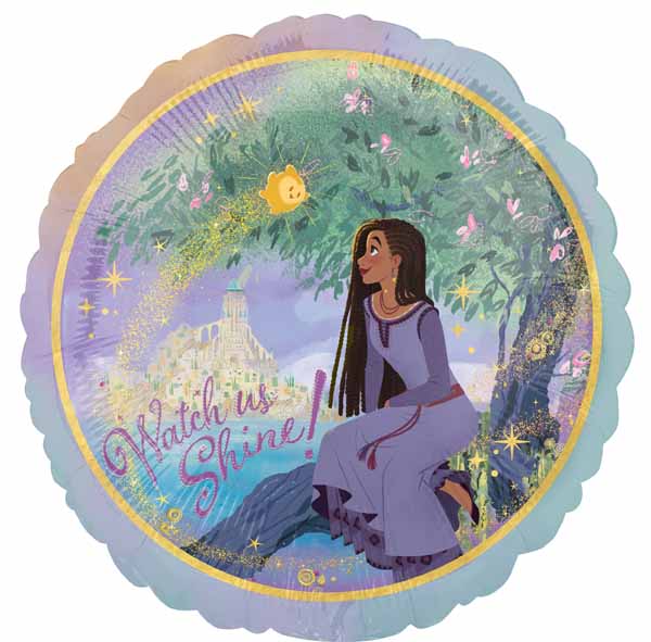 Disney Wish 18-Inch Round Foil Balloon