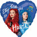 Disney Descendants 4 Jumbo Heart Foil Balloon, 28 Inch
