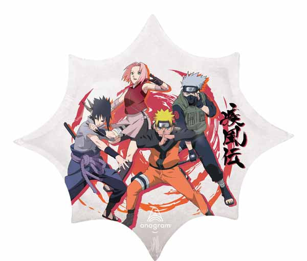 Naruto 35-Inch Shaped Foil Balloon