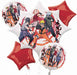 Naruto Foil Balloon Bouquet, 5 Pieces