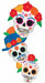 Day of the Dead Bright Flores 41" Foil Balloon