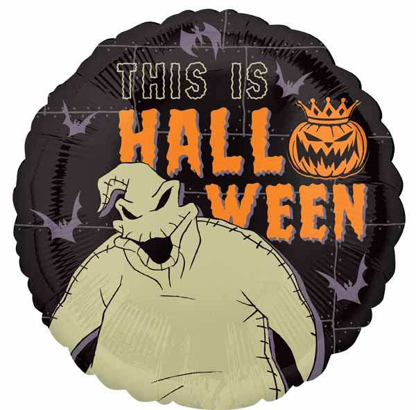 The Nightmare Before Christmas 18" Round Foil Balloon