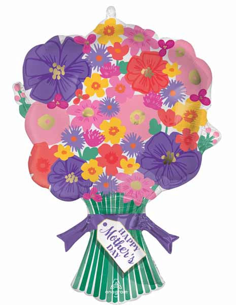 HMD SWEET FLORAL BQT 30" SHAPE P35 PKG