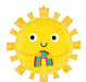 Happy Sun 28" Sun-Shaped Foil Balloon