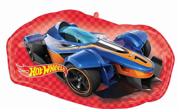 Hot Wheels 28-Inch Shaped Foil Balloon