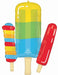 Pool Party Popsicle 34-Inch Foil Balloon