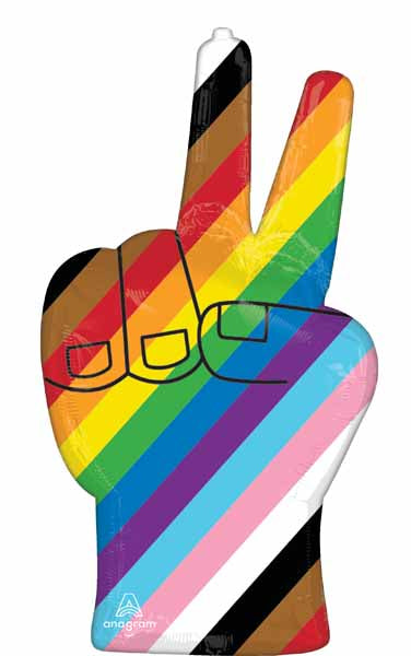 Celebrate Pride 33-Inch Shaped Foil Balloon