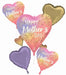 Happy Mother's Day Botanical Traces Foil Balloon Bouquet