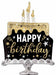 Happy Birthday Surprise Cake 29-Inch Foil Balloon
