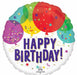 Birthday Balloons 18-Inch Round Foil Balloon