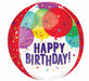 Birthday Balloons 16-Inch Orbz XL Foil Balloon