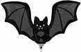 Glow Batty Bat Mini Halloween Foil Balloon