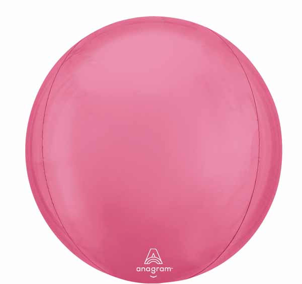 Vibrant Pink 16" Orbz Foil Balloon