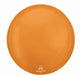 Vibrant Orange 16-Inch Orbz Foil Balloon