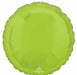 Vibrant Green 18-Inch Round Foil Balloon