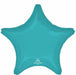 Vibrant Blue Star Foil Balloon, 19 Inch
