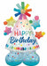 36-Inch Happy Birthday Party Hat AirLoonz Junior Foil Balloon